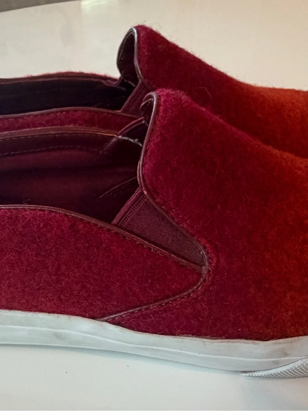 Tory Burch Rudi Ombré Wool Slip-On Wool Shoes - Size 8.5
